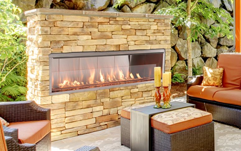 Superior VRE4636 Outdoor See Through Fireplace - 36"